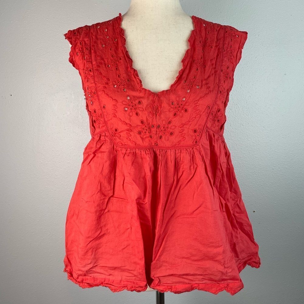 Lucky Brand Scoop Neck Top Size S EUC